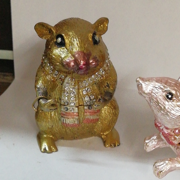 Mouse showpiece set of two - Picture 2 of 6